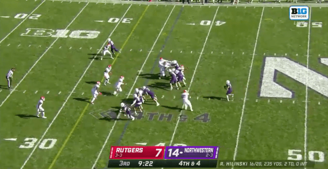 Northwestern Fake Punt Awful Rutgers Fail
