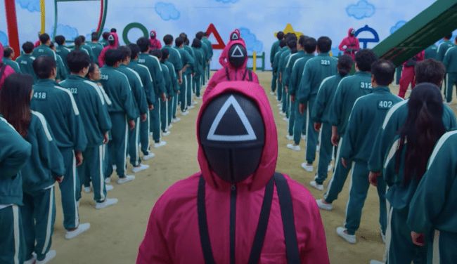 Squid Game Fans Get Into Brawl Waiting To Get Inside Pop-Up Store