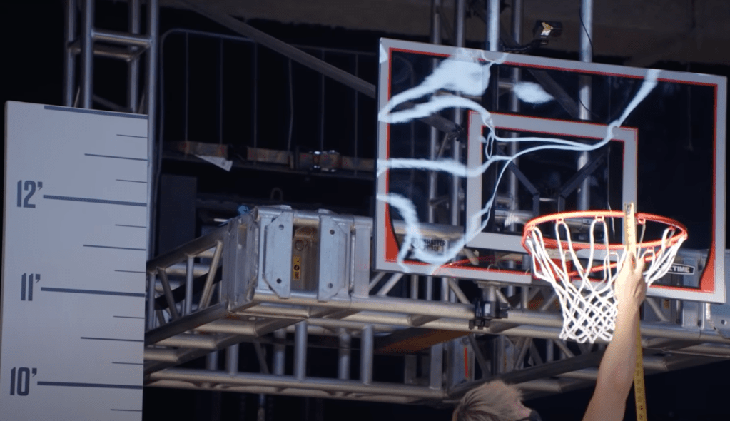 Dunk League highest dunking competition