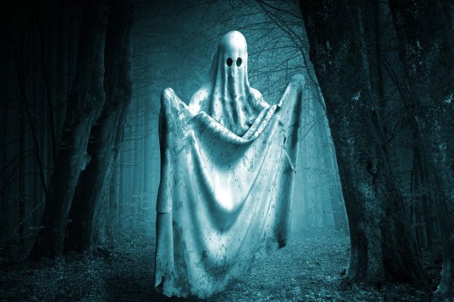 woman shot dead dressed as ghost scare neighbors