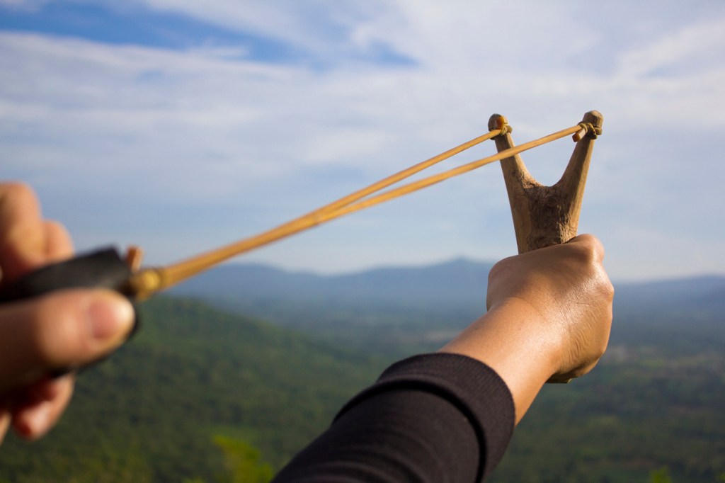 human slingshot Norway extreme