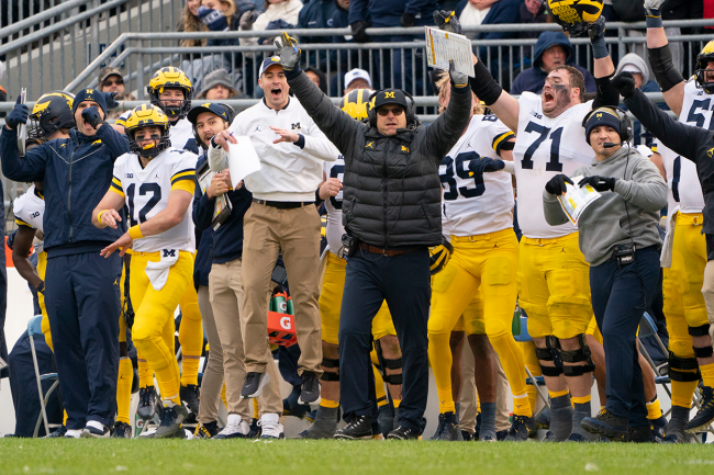 Jim Harbaugh Pants On Fire