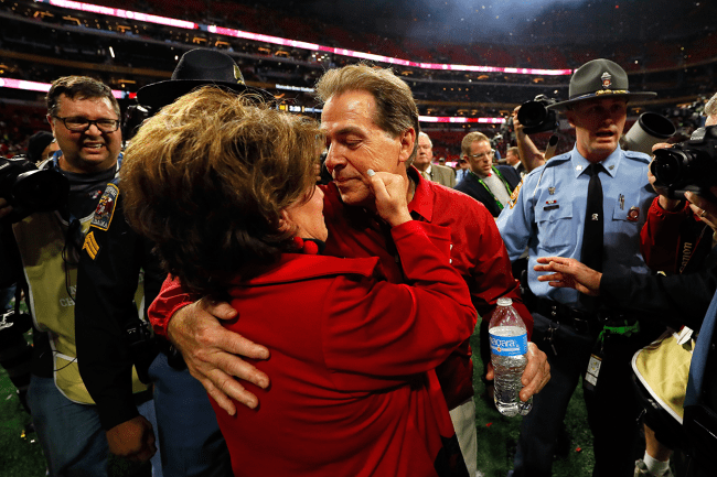 Nick Terry Saban Wife Iron Bowl