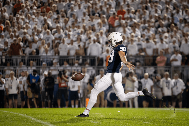 Penn State Rutgers Punt