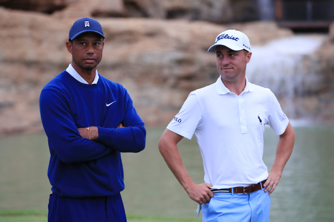 Justin Thomas Tiger Woods Golf Comeback Return Rehab Update