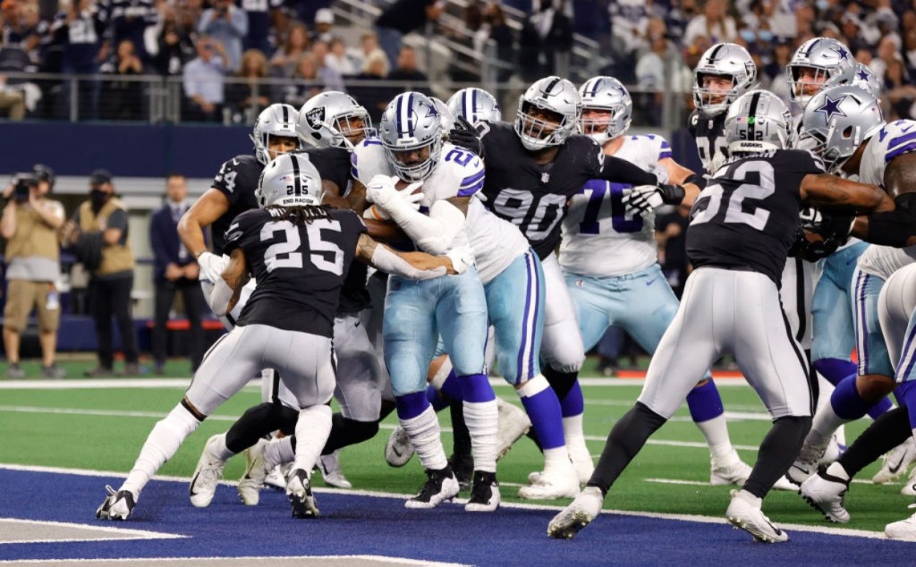 266K parlay 6-leg NFL bet huge win details news reactions cowboys raiders