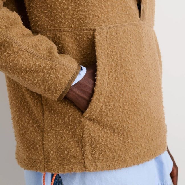 Up Your Outerwear Game With This Brushed Wool Fleece From Alex Mill