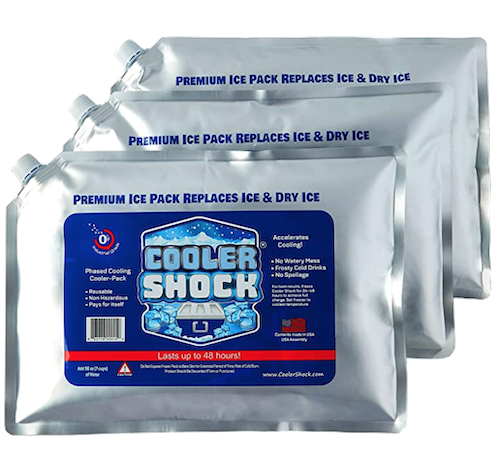 Cooler Shock Reusable Ice Packs