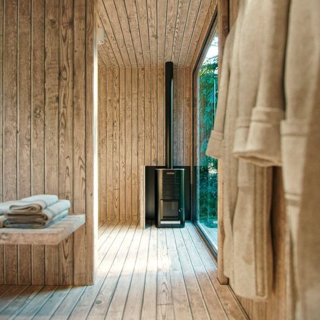Build A Modern Outdoor Sauna With These Plans In A Box From Den Outdoors