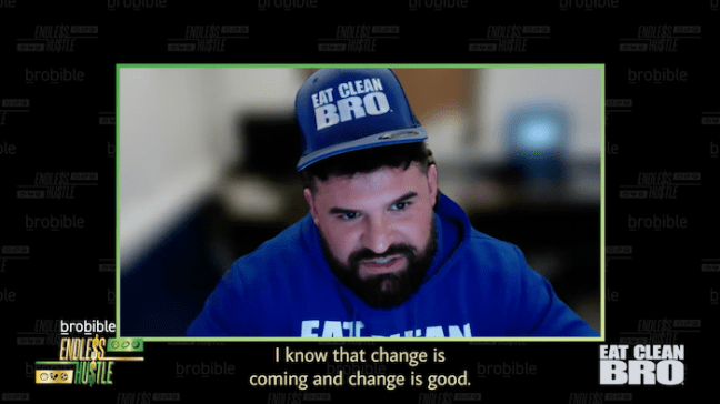 Eat Clean Bro Jamie Giovinazzo Dinner Table Story hero