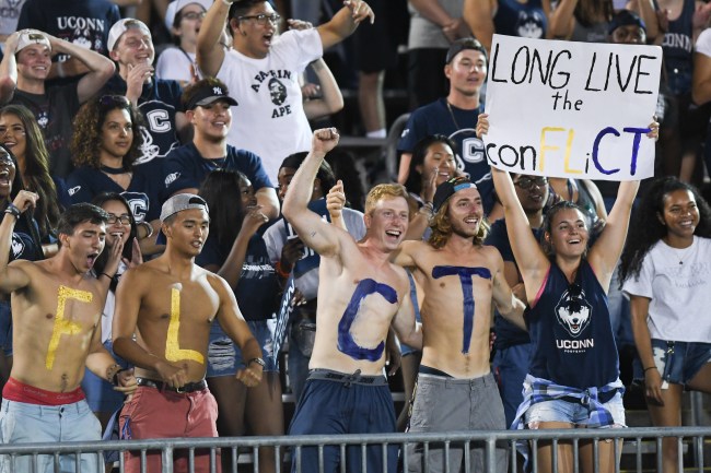UConn Football Troll UCF Civil ConFLiCT Trophy