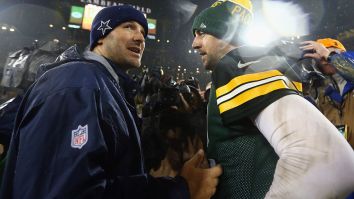 Tony Romo Gets Criticized By Viewers For Appearing To Defend Aaron Rodgers During Broadcast
