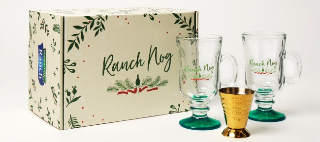 hidden valley ranch eggnog kit