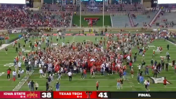 Texas Tech Announcer Gives Greatest Shriek In Football History As Kicker Hits 62-Yard Winner (Video)