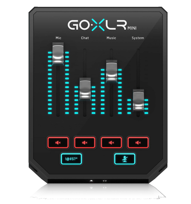 TC-Helicon DJ Mixer - Go XLR Mini