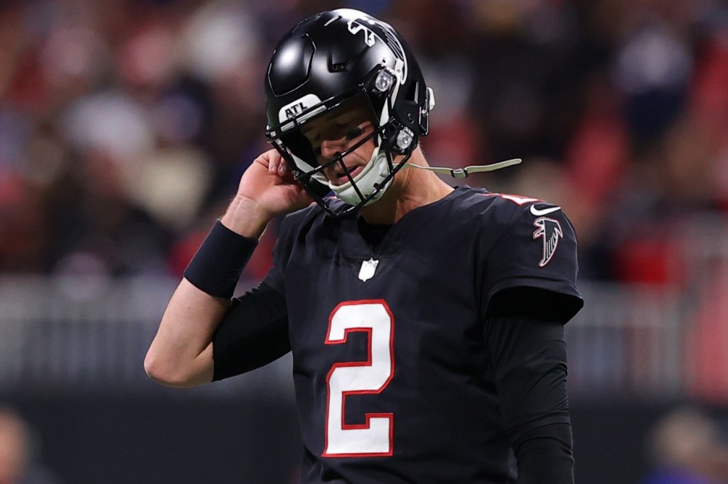 Atlanta Falcons 3 qbs throw interceptions record NFL