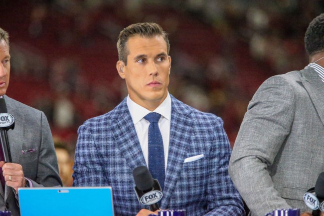 brady quinn reaction brian kelly lsu desperate