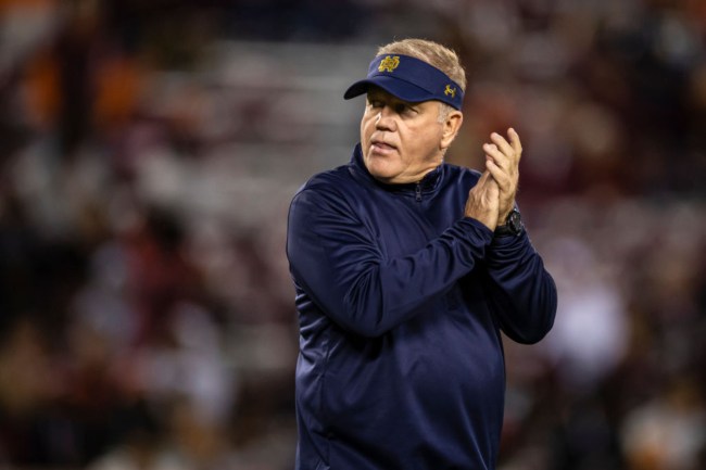 brian kelly lsu reaction