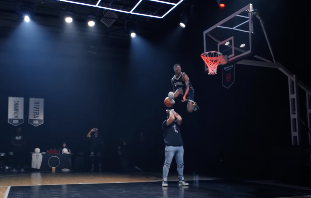 Whistle Dunk League dunk off basketball