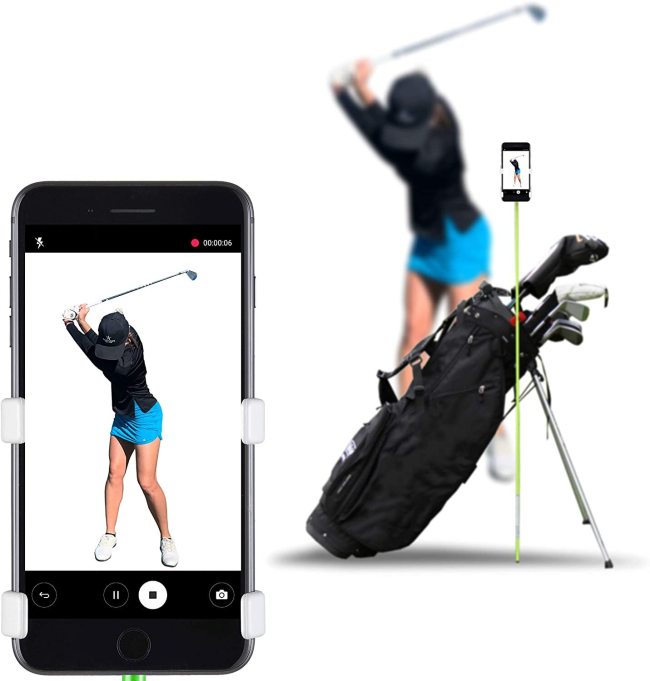 selfiegolf cell phone holder