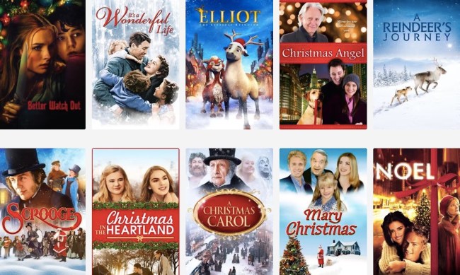 plex christmas movies