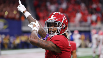NFL Reacts As WR Jameson Williams Eyes Return From ACL Tear Ahead Of The Draft