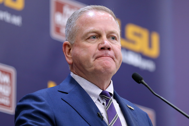 Brian Kelly Announcement Video LSU Stolen Notre Dame