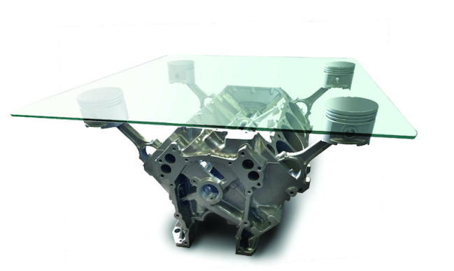 Engine Block Coffee Table