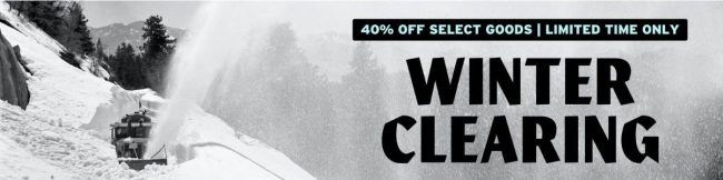 Filson 40% Off Winter Clearing