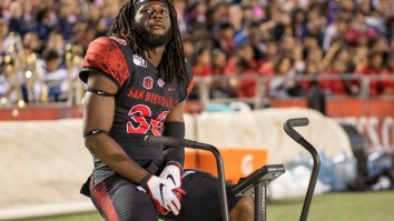 Football Fans React To The New York Giants Signing Dwayne Johnson Jr