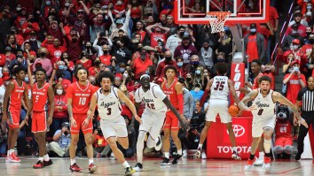 Lobo Fan Has Perfect Response To New Mexico State Stomping On New Mexico Logo