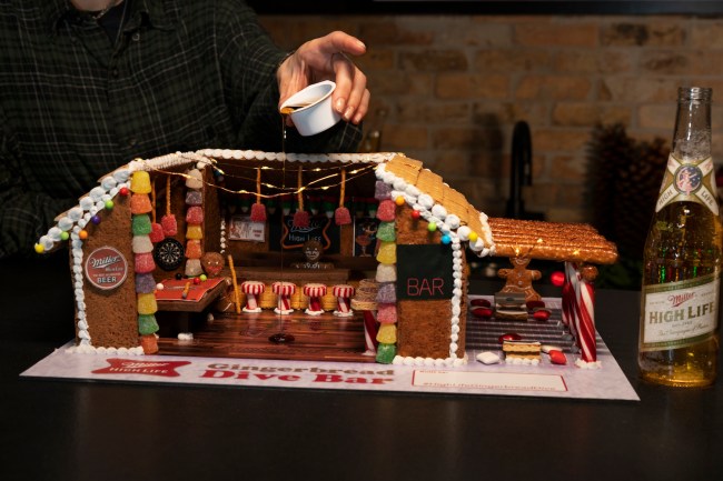 High Life gingerbread dive bar syrup