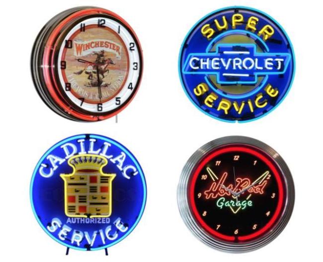 Neon Garage Signs
