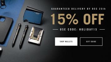 Shop 15% All Ridge Wallets And Gear Today And Secure Delivery By The 25th