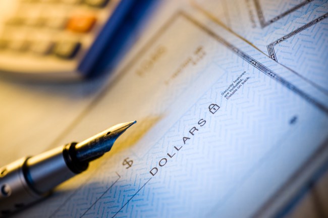 do blank checks expire