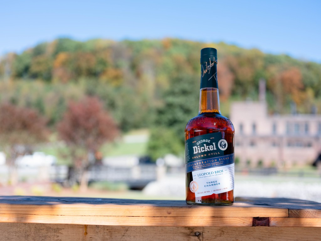 George Dickel x Leopold Bros Collaboration Blend Rye Whiskey