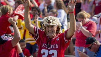 Wisconsin Fan Who Is Drinking Raw Eggs Until Caleb Williams Commits To Badgers Is Going To Be Sick