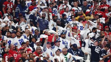 Salty, Unruly Cowboys Fans Throw Trash At Referees And Their Own Players Over Loss To 49ers