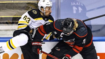 Here’s A Breakdown Of Brad Marchand’s Escalating Feud With The Carolina Hurricanes