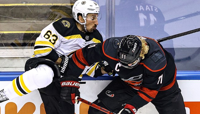 The Feud Between Brad Marchand And The Carolina Hurricanes Explained
