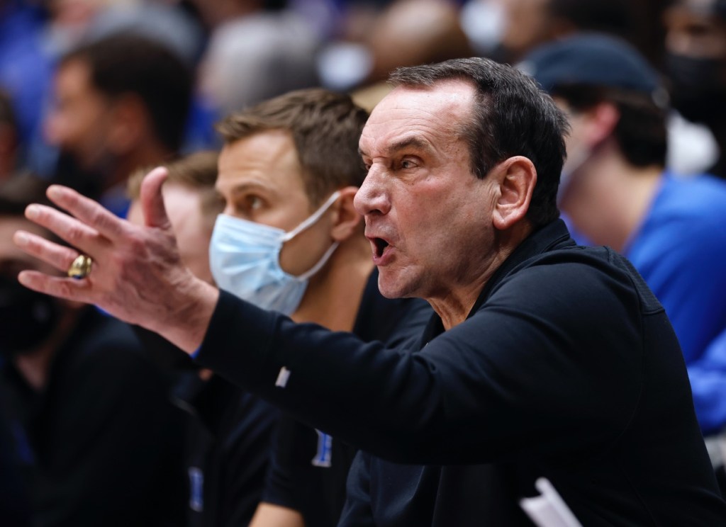Coach K Goes After Michael Devoe In Tense Moment (Fan Reactions)