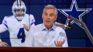 Colin Cowherd Roasted For Saying It’s ‘A Coin Flip’ On Who’s Better Between Carson Wentz, Dak Prescott