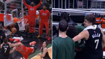 Grayson Allen Commits Dangerous, Dirty Play On Alex Caruso And Then Smirks After Getting Ejected
