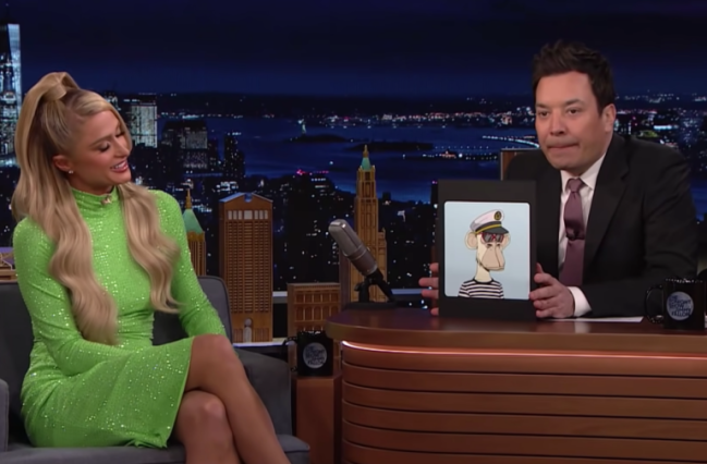 Jimmy Fallon Could Get In Trouble For Hawking NFT On The Tonight Show
