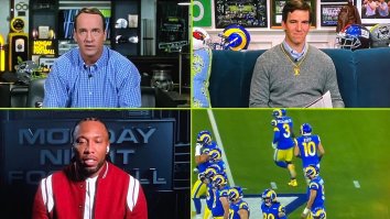 Peyton Manning Hilariously Caught Bemoaning That He ‘Can’t Hear S–t’ On Hot Mic
