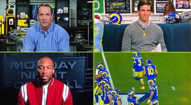 WATCH: Peyton Manning Says He 'Can't Hear S--t' On Hot Mic