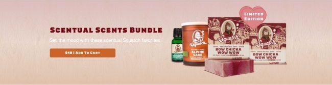 Get Ready For Valentine's Day With A Limited Edition Bow Chicka Wow Wow Bar From Dr. Squatch