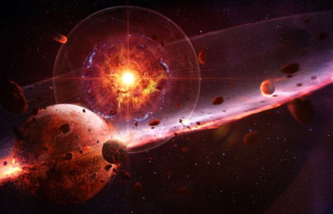 Astronomers Watch a Star Die and Then Explode as a Supernova for the first time ever.