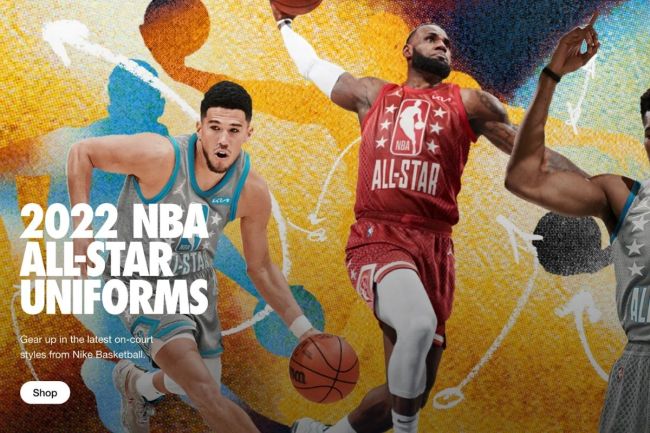 You Can Now Shop The New NBA All-Star Game Jerseys And Apparel Over At Nike