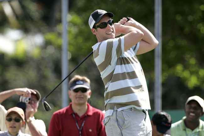 Adam Sandler Is Into Golf Now, But Can't Play Like A Regular Person